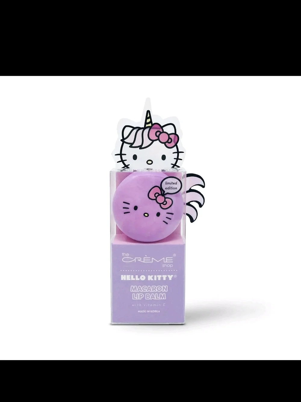 Hello Kitty Lavender Macaron Lip Balm Pink Character